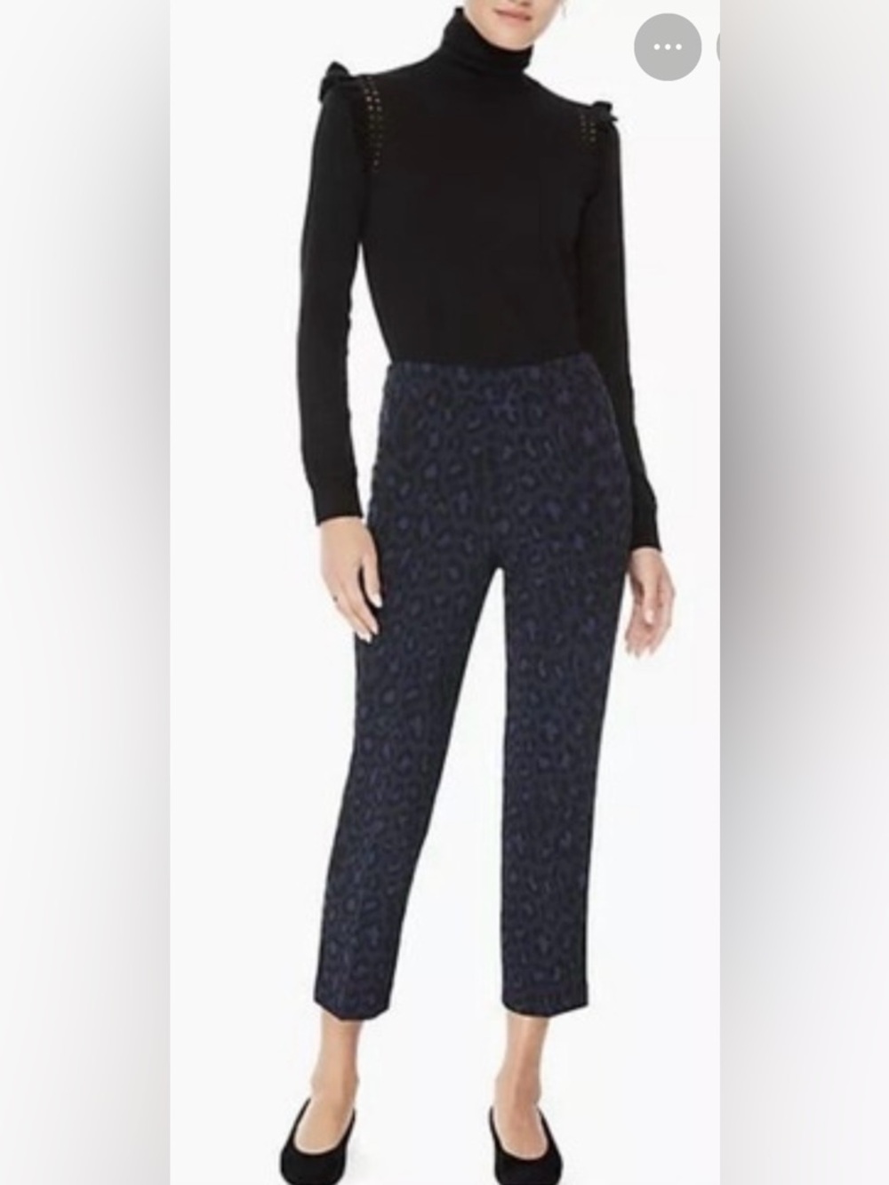 Kate Spade Navy Patterned Pants